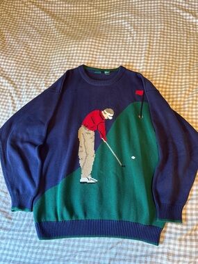 Vintage 90s Clubfellow Golf Sweater